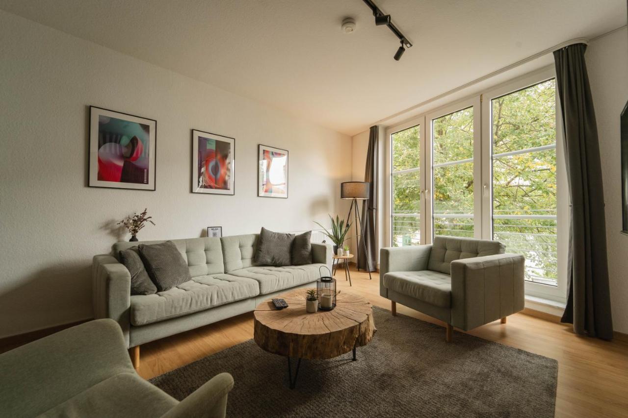 Raum921 - Stilvolles Apartment - Wlan, Tiefgarage, Kueche, Netflix Магдебург Екстериор снимка